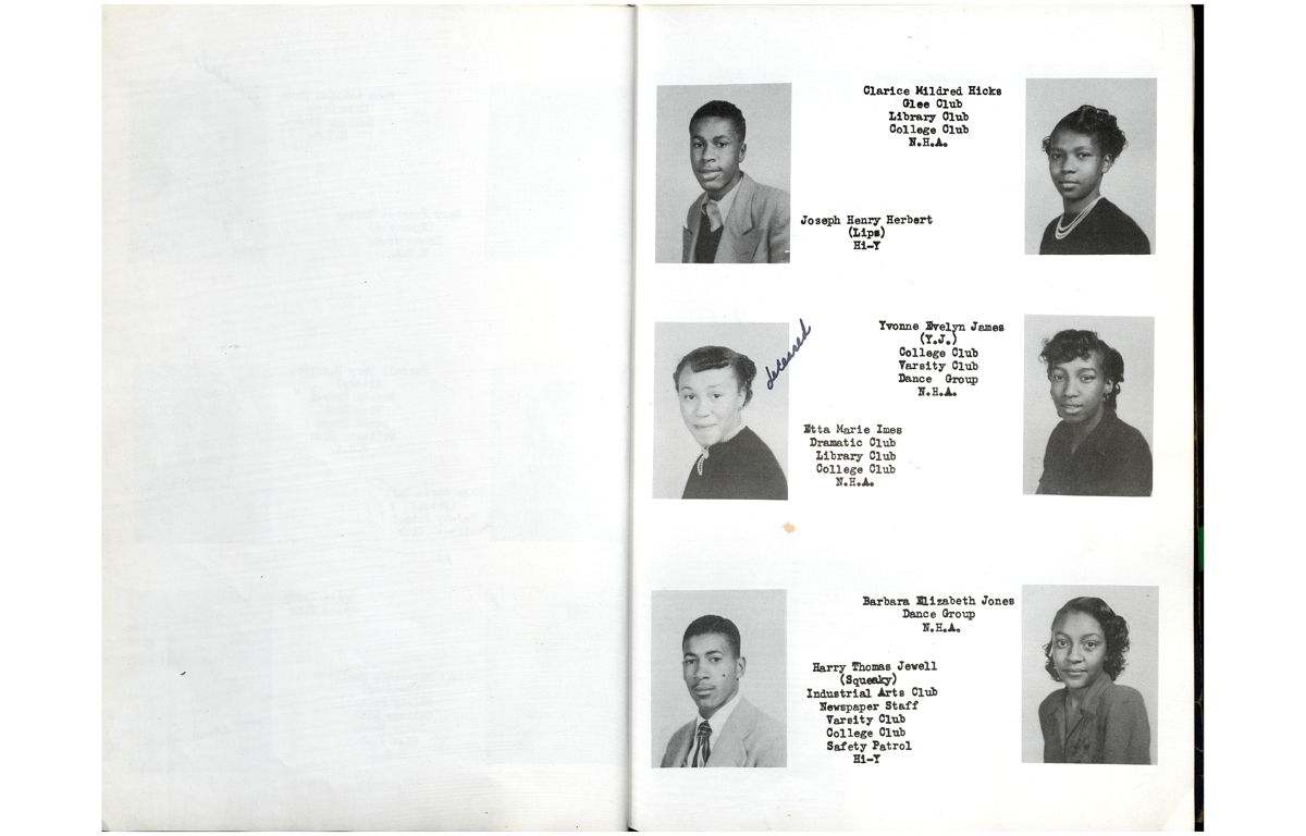 Yearbook of Lakeland Junior-Senior High School's graduating 1950 class. 