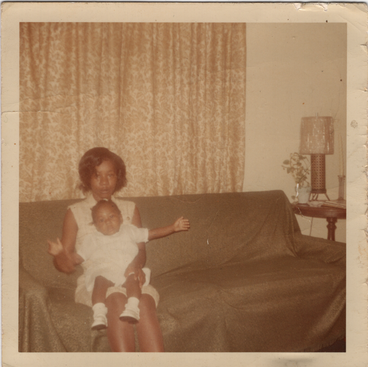 Sep 19 1968 - Osceola junior and senior on a couch. Likely from Osceola Jr's dedication.