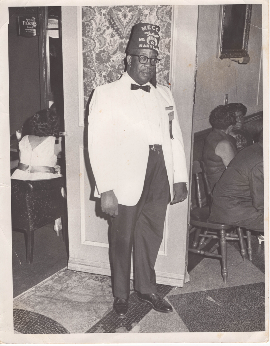  Photograph of Delarce Dory at the Masonic Lodge