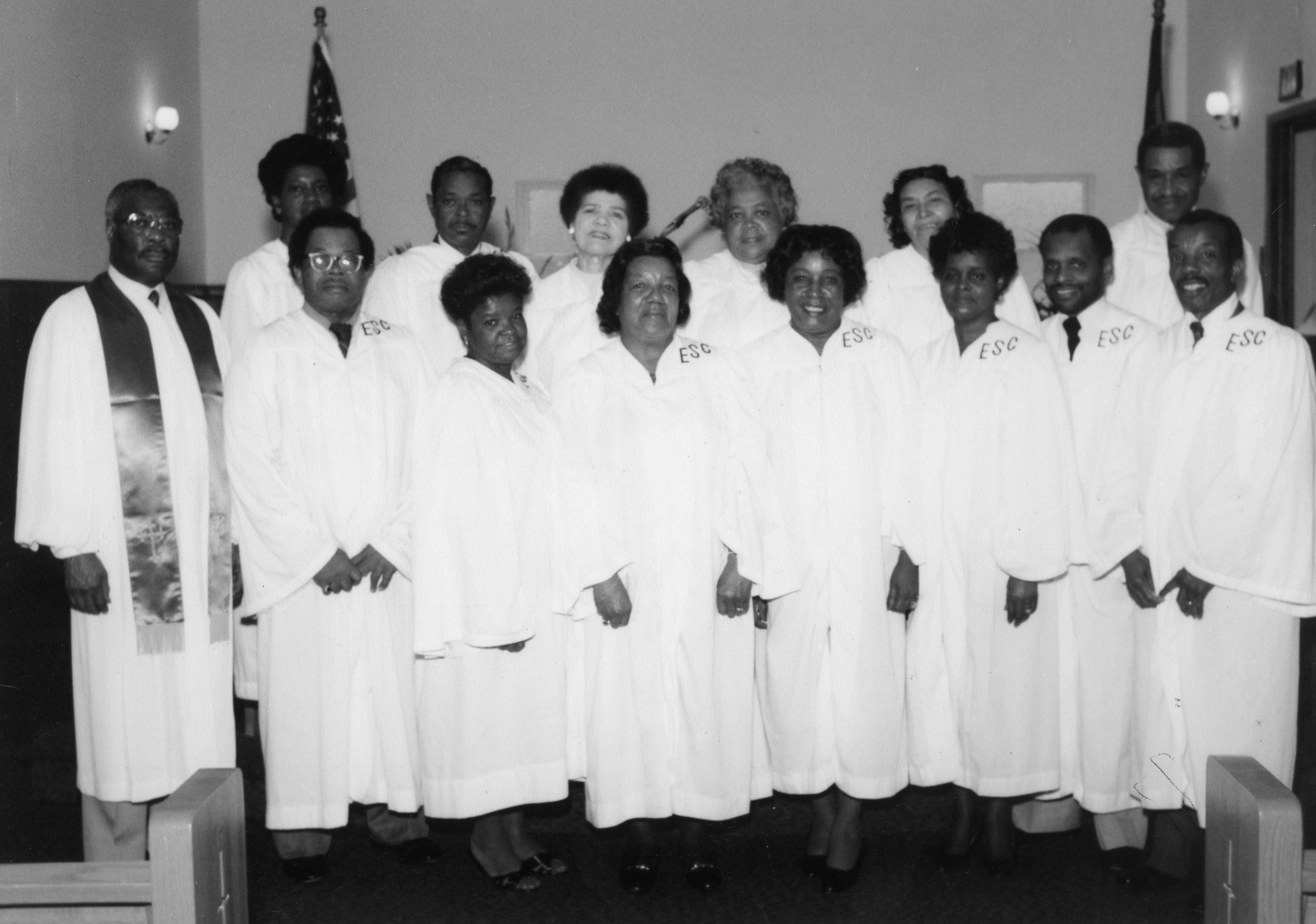 The Embry Senior choir in 1980.