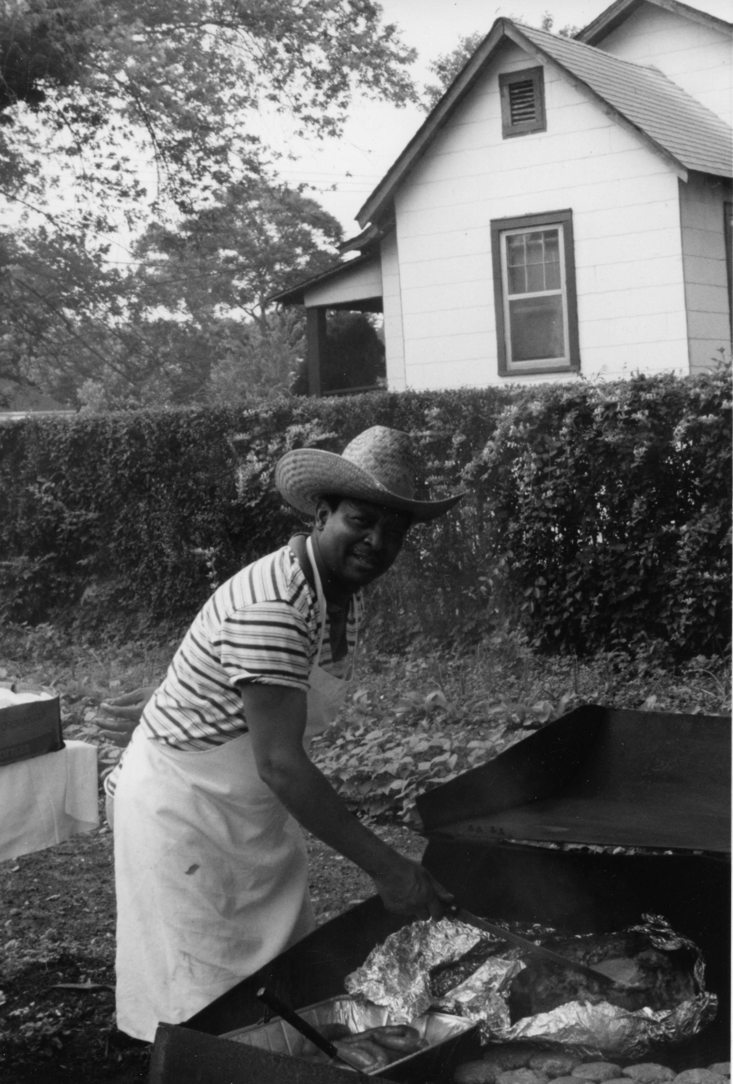 Willie Johnson at his Grill