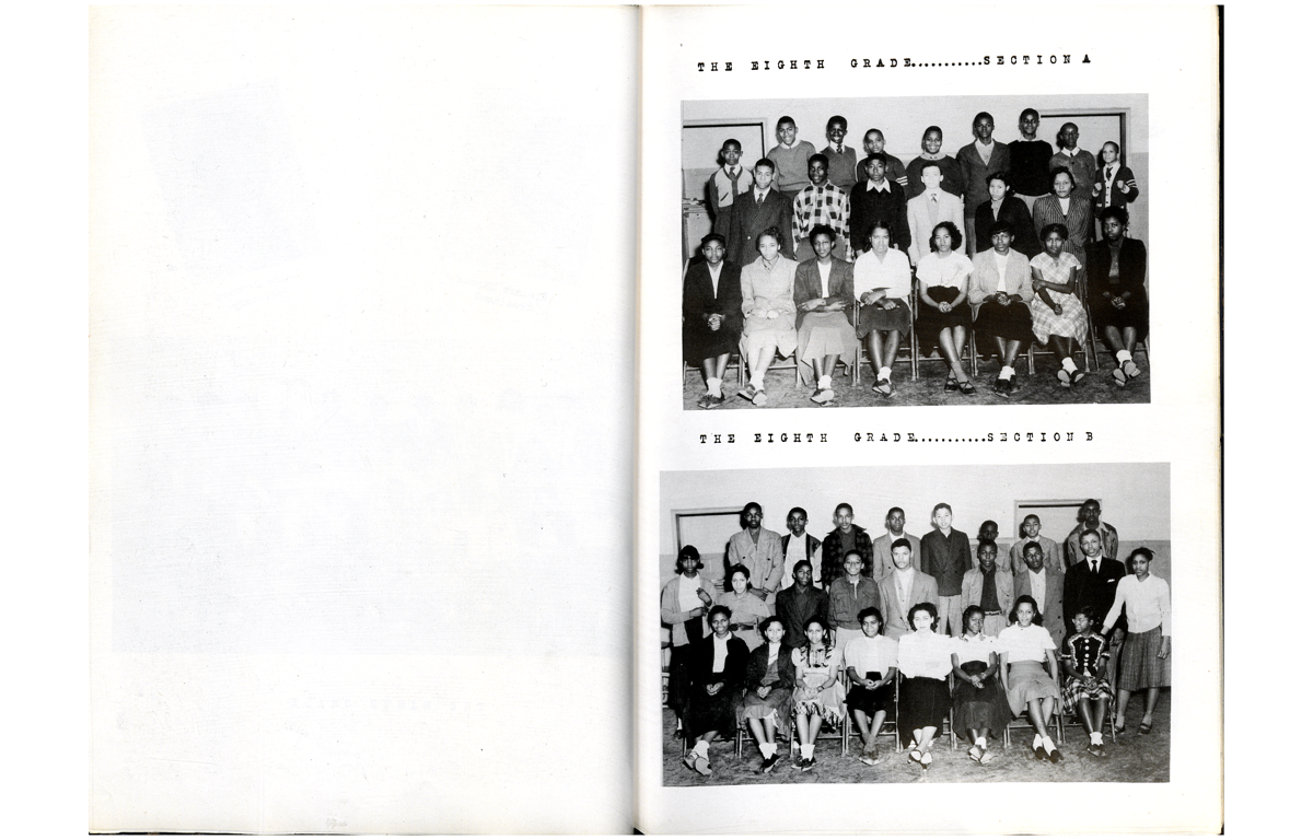 Yearbook of Lakeland Junior-Senior High School's graduating 1950 class. See Description for more details about this particular page.