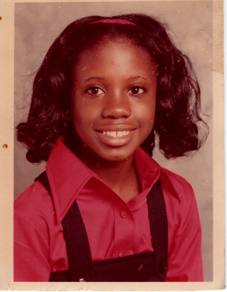 1977 school photo - Jiji, donor's niece.