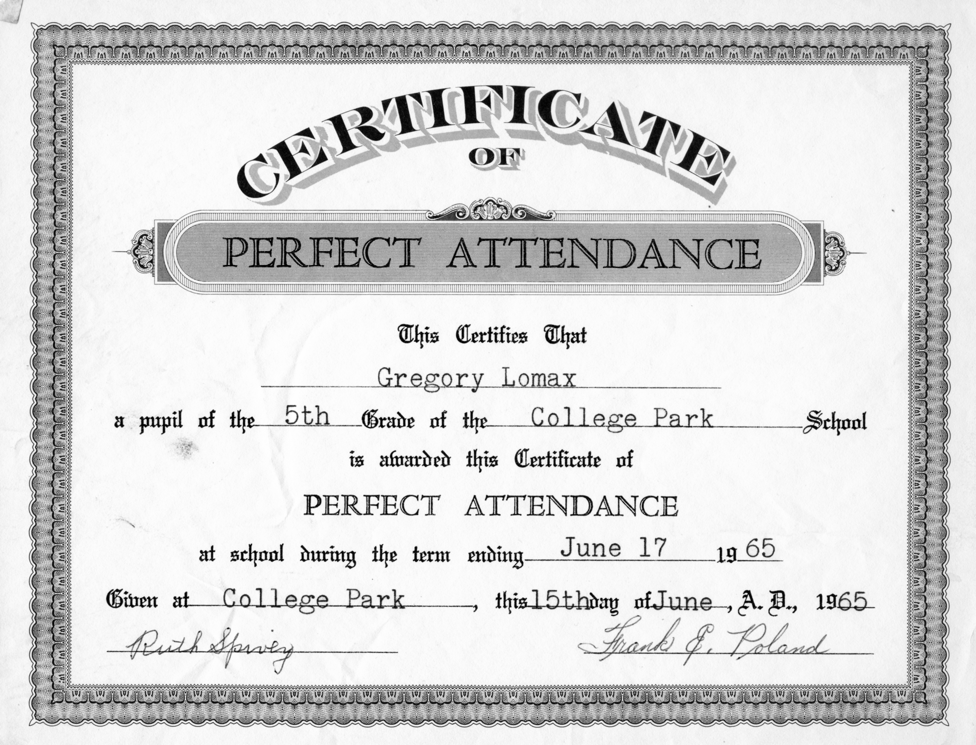 Prefect Attendance