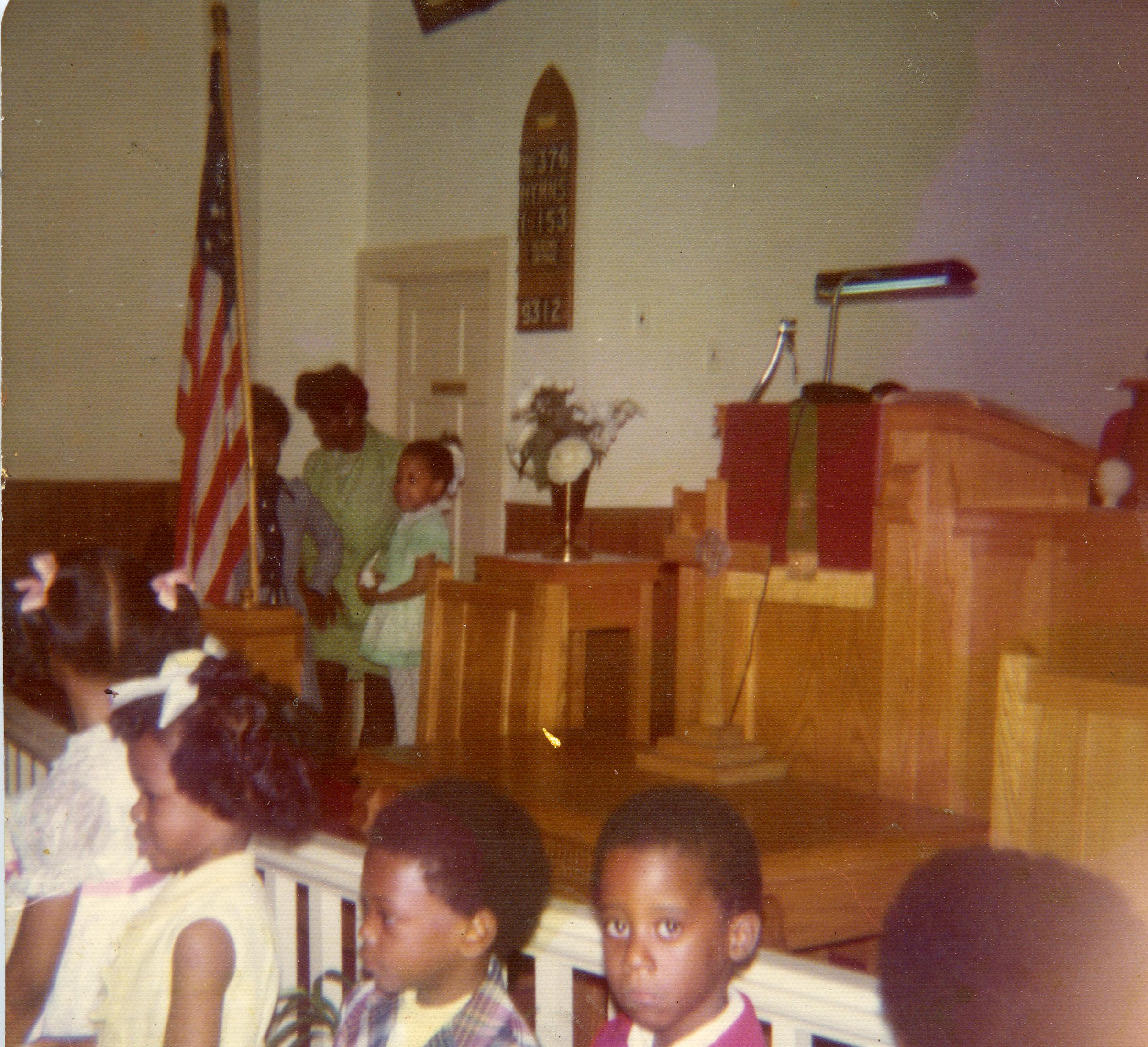 Children During Church Program