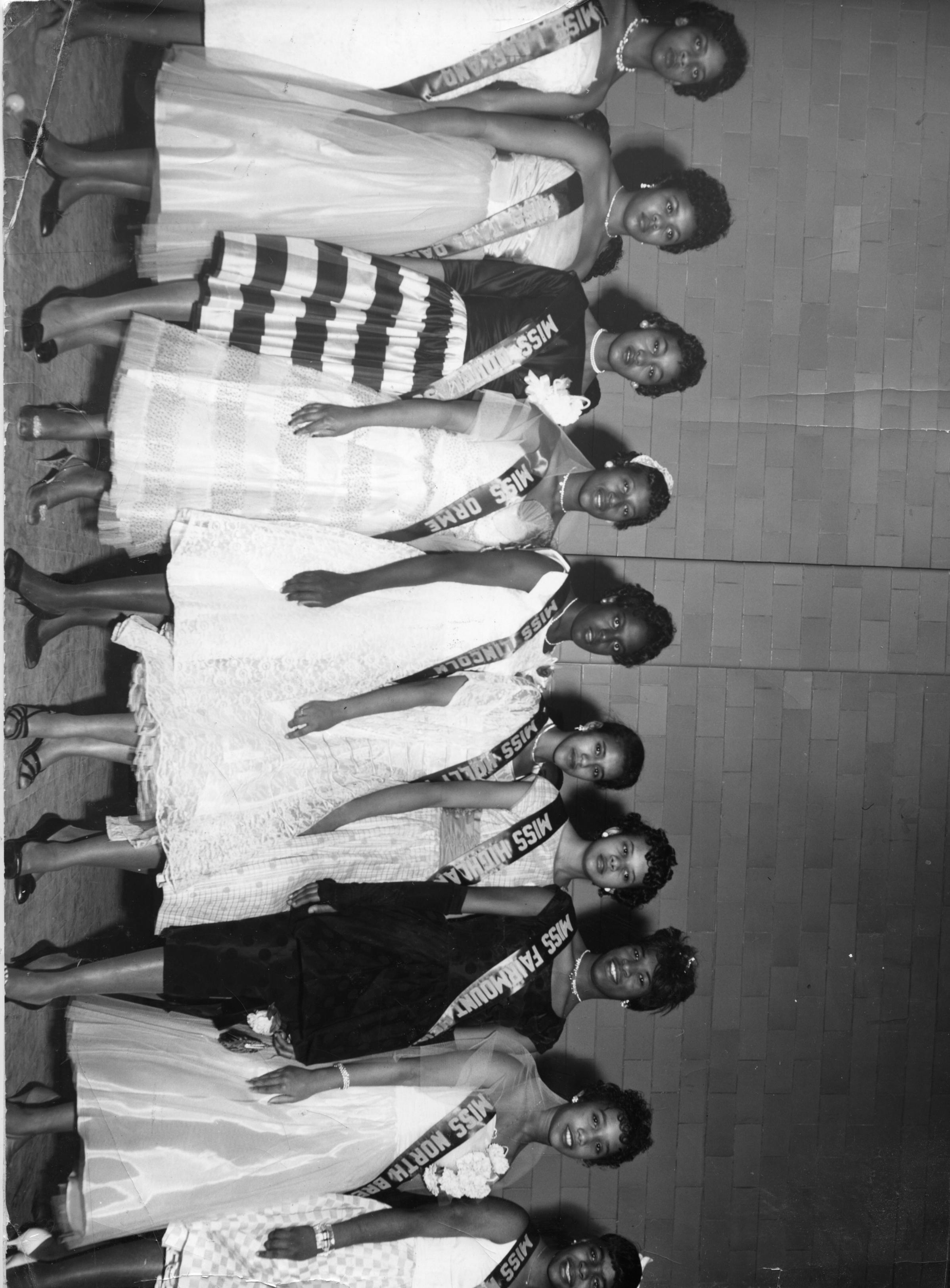  Prince George's County African American Teen Club Queens (1959)