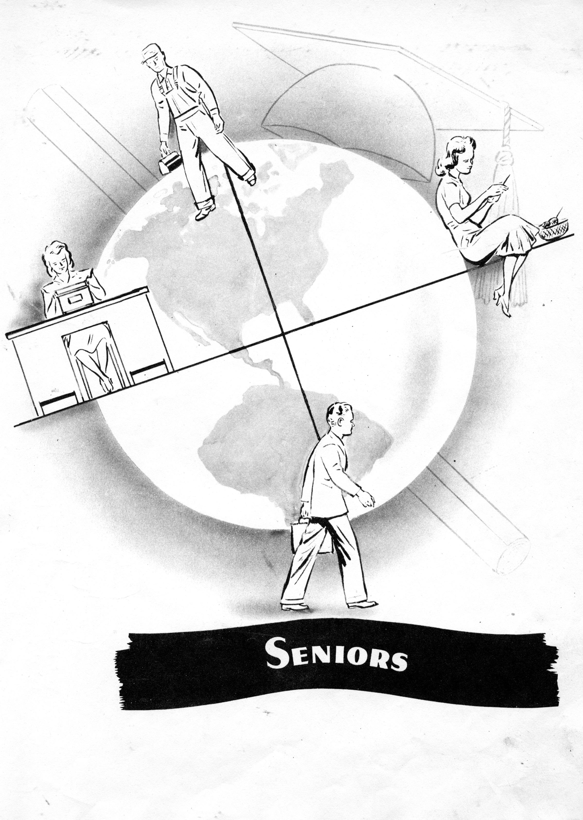 Seniors      1947 Lakelander Yearbook