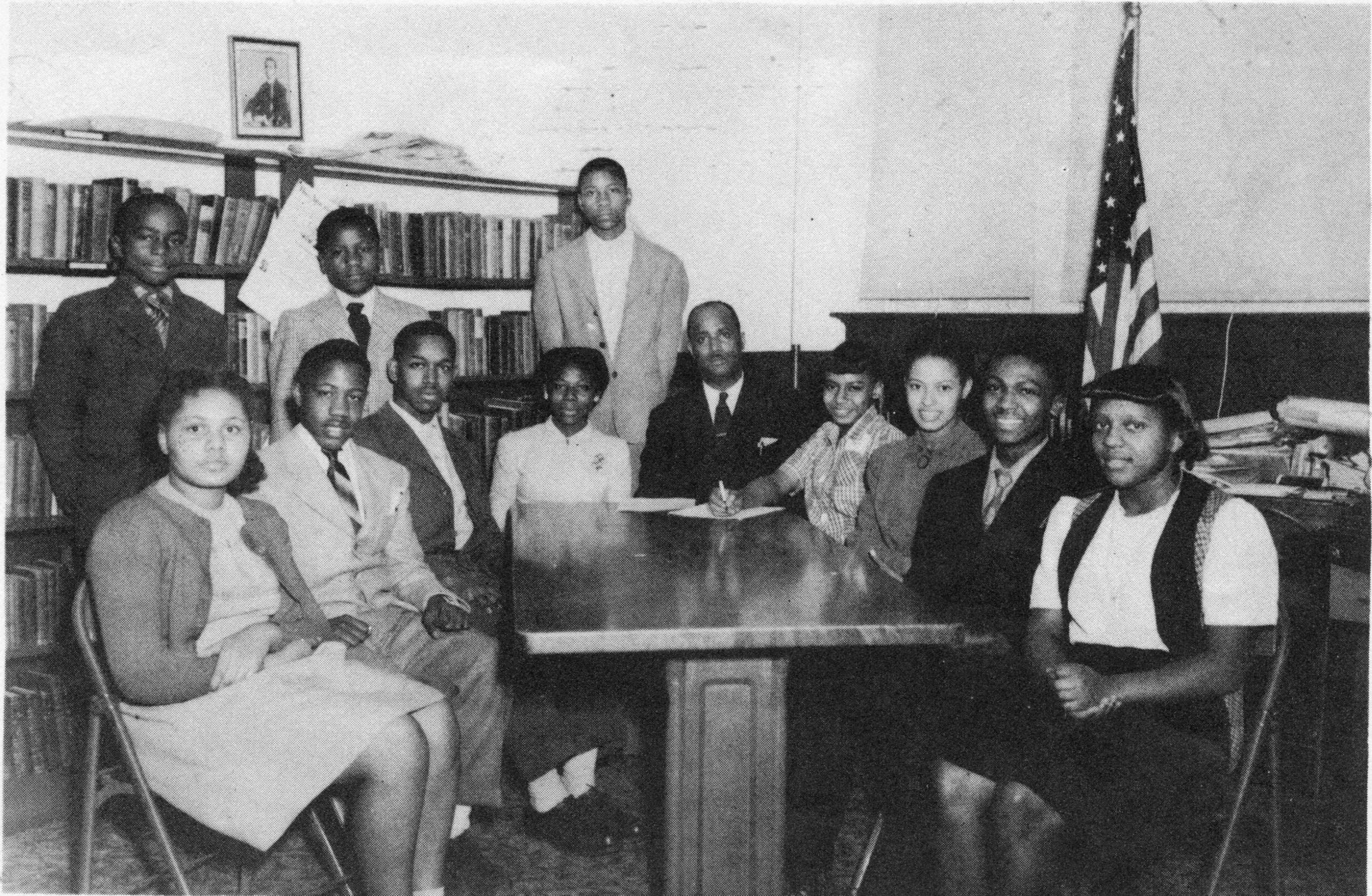 Student Council (cropped)---1947 Lakelander Yearbook