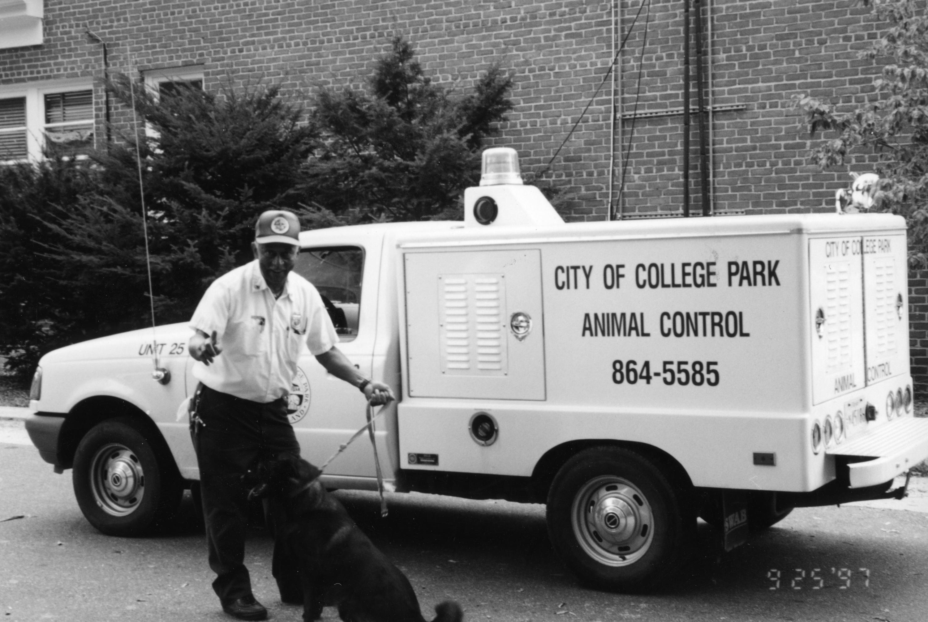 Harold Sampson, Animal Control Officer (wide view)