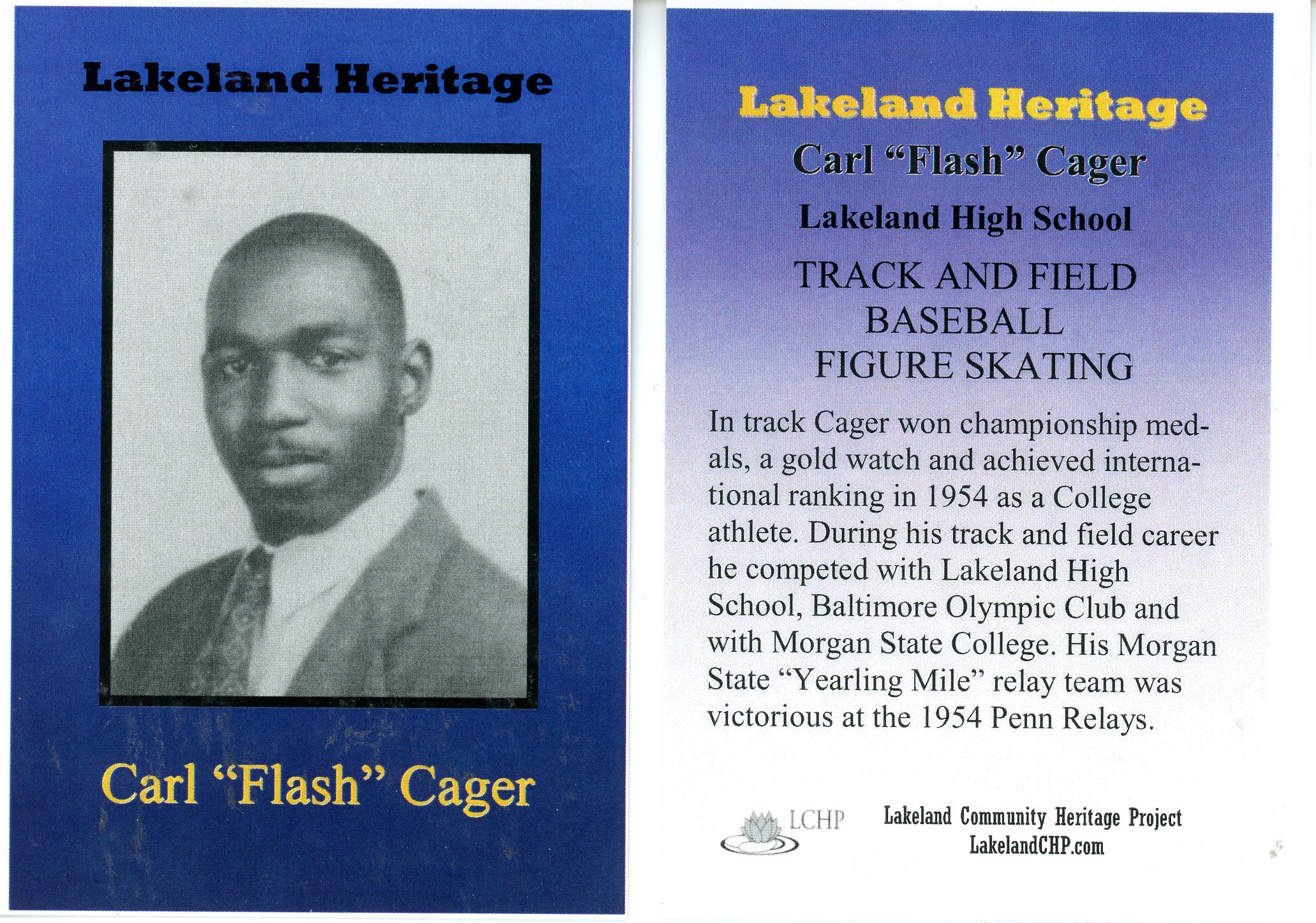Carl "Flash: Cager