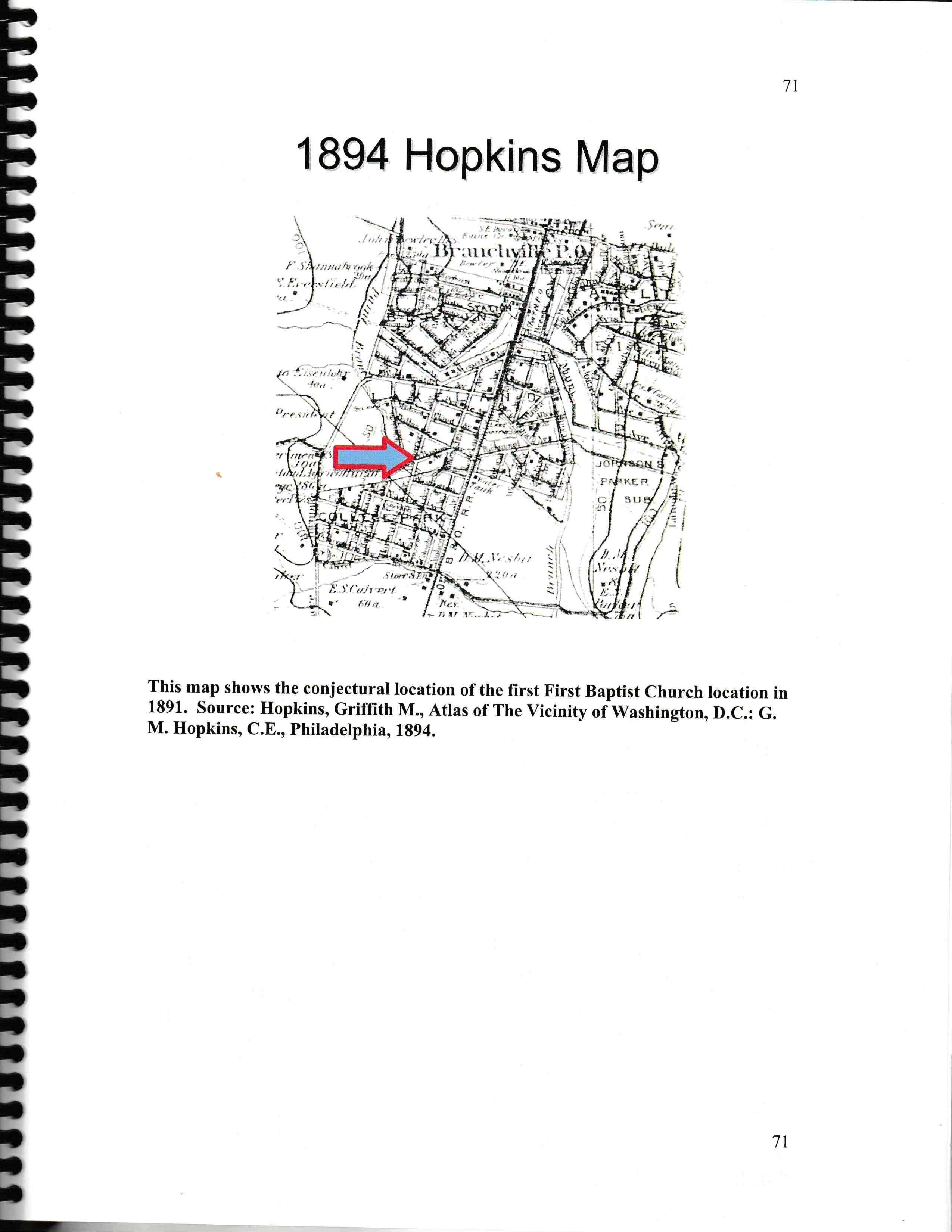 Hopkins Map Detail